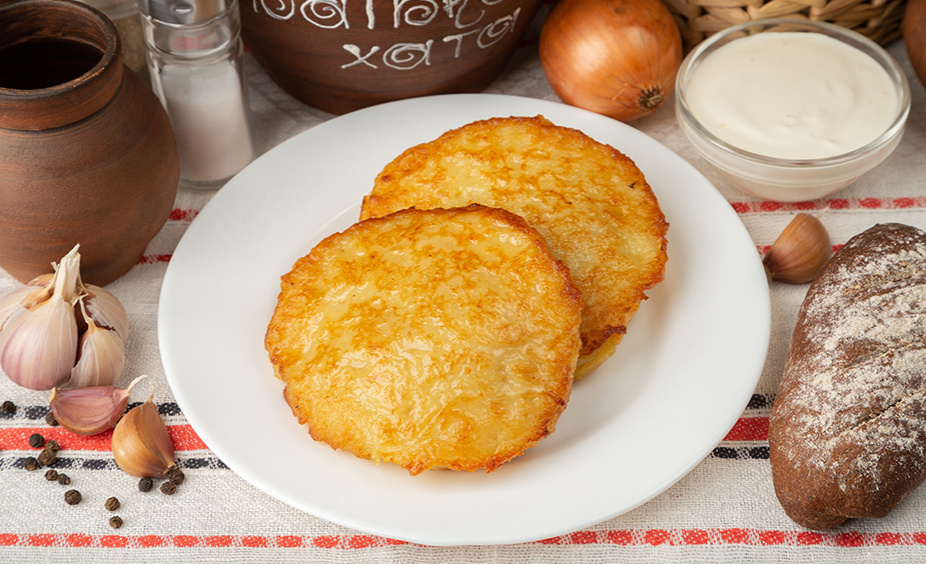 Драник деревенский с мясом