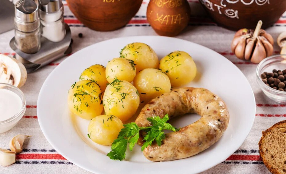 Колбаски из птицы с майораном